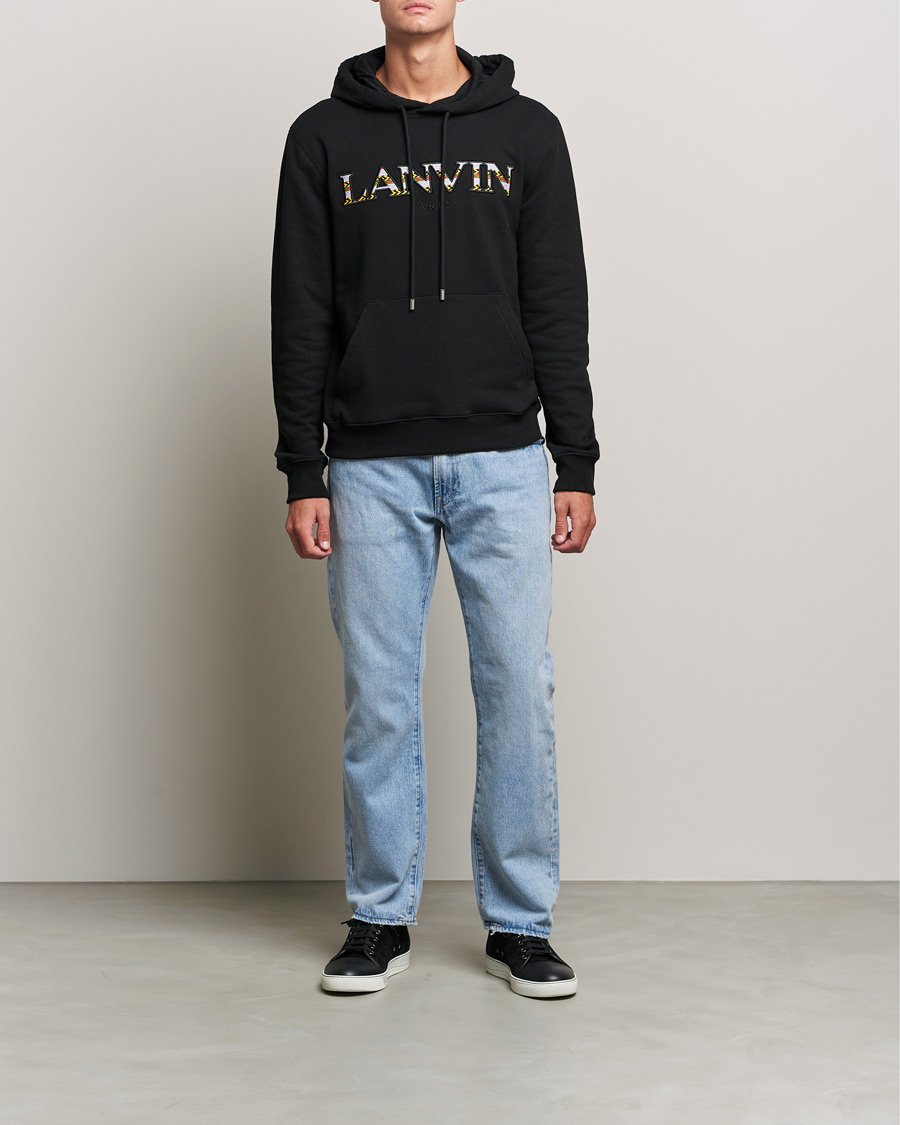 Herr | Tröjor | Lanvin | Curb Logo Hoodie Black