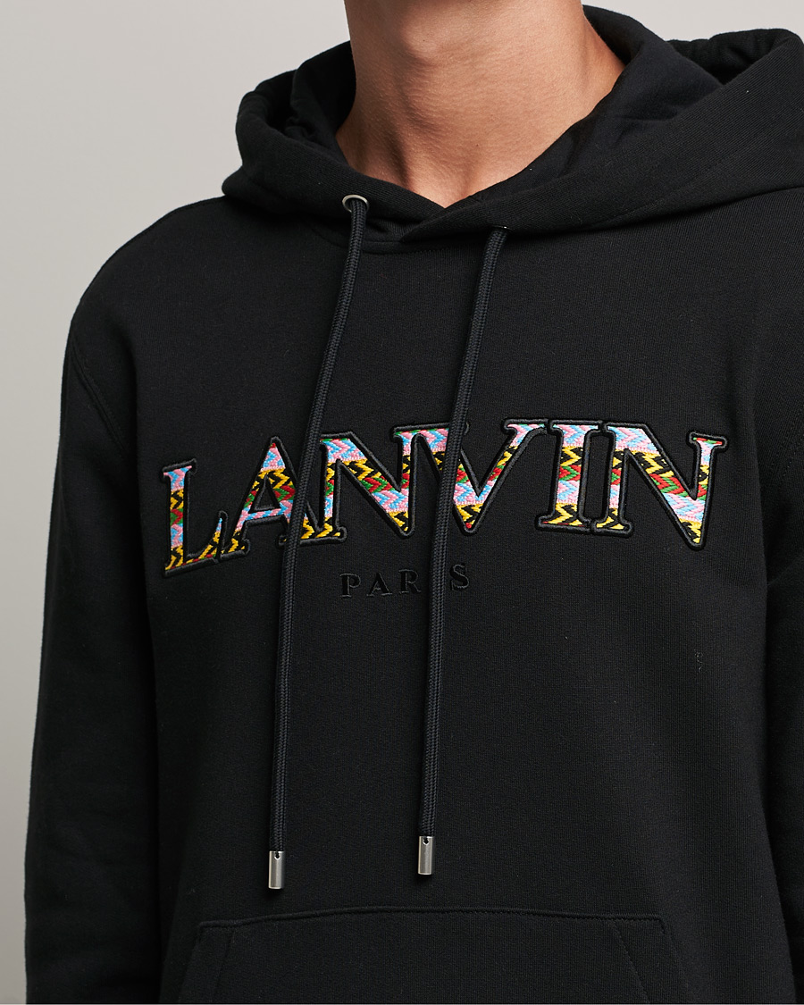 Herr | Tröjor | Lanvin | Curb Logo Hoodie Black