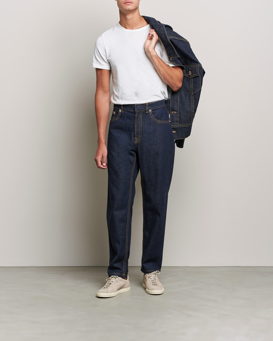 Herr | Jeans | Lanvin | Tapered Jeans Navy Blue