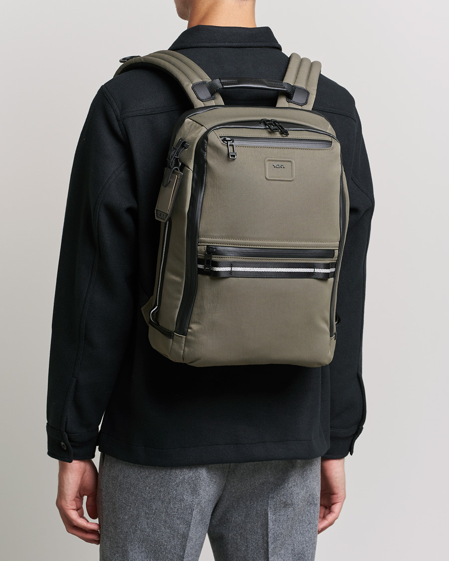 Herr | TUMI Alpha Bravo Dynamic Backpack Sand | TUMI | Alpha Bravo Dynamic Backpack Sand
