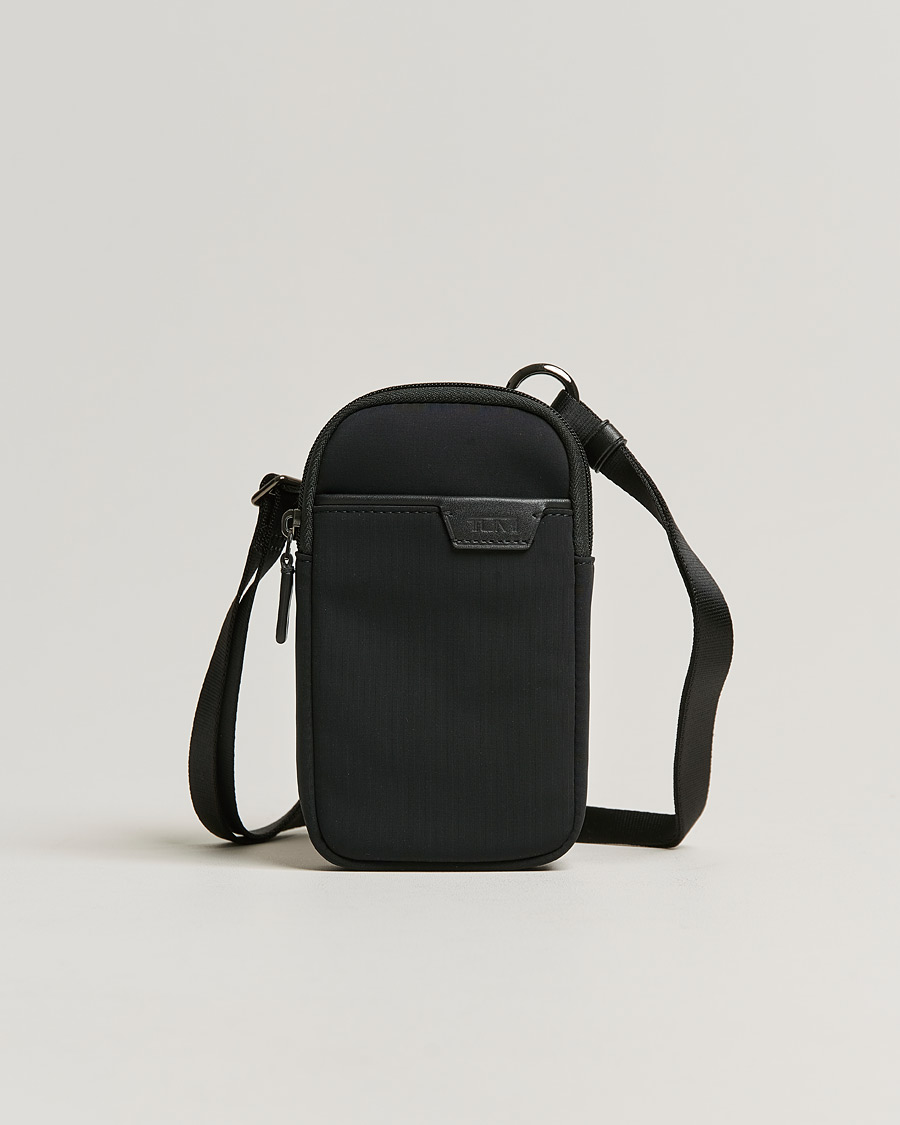 Herr | TUMI Harrison Beech Small Crossbody Pouch Black | TUMI | Harrison Beech Small Crossbody Pouch Black