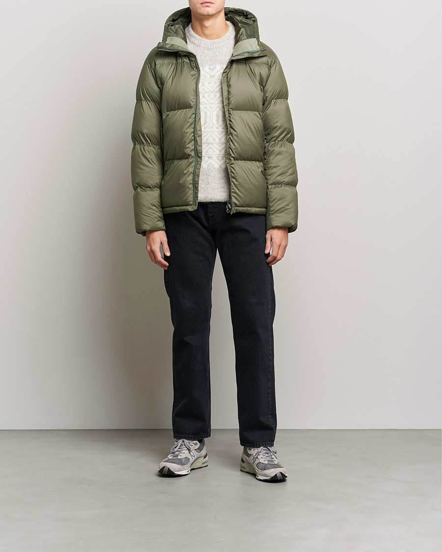 Herr | Jackor | Snow Peak | Recycled Light Down Jacket Olive