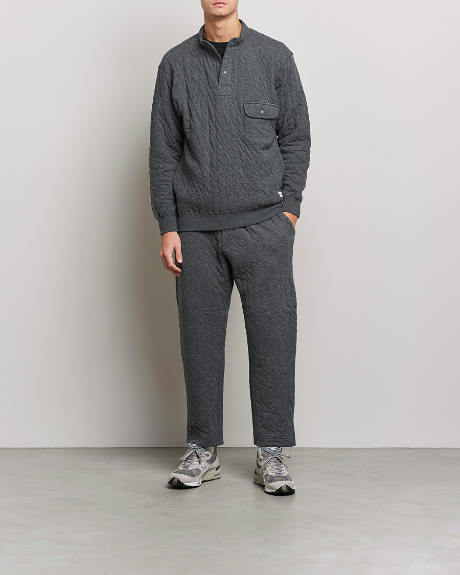 Herr | Tröjor | Snow Peak | Natural Warm Stretch Pullover Medium Grey