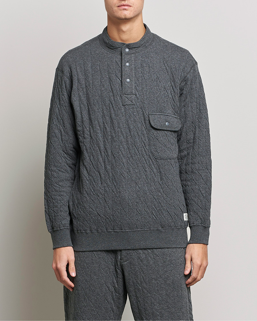 Herr | Tröjor | Snow Peak | Natural Warm Stretch Pullover Medium Grey