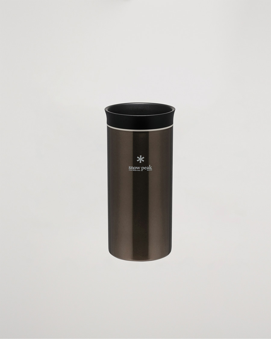 Herr | Campingutrustning | Snow Peak | Kanpai Thermal Bottle Dark Silver