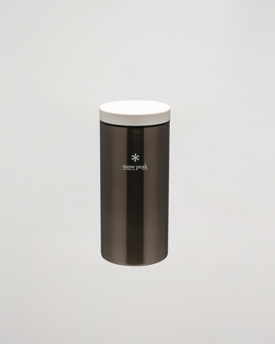 Herr | Snow Peak Kanpai Thermal Bottle Dark Silver | Snow Peak | Kanpai Thermal Bottle Dark Silver