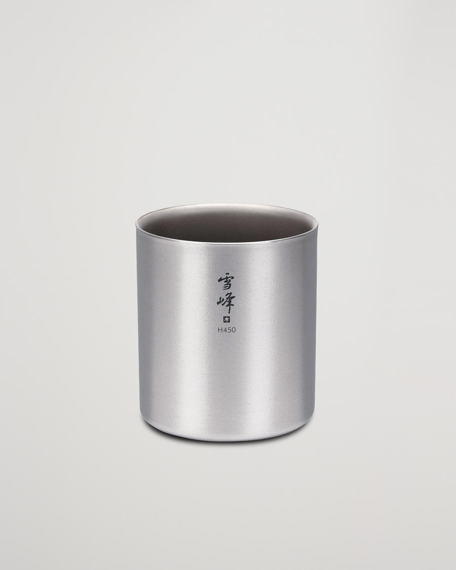 Herr | Outdoor living | Snow Peak | Double Wall Stacking Mug 450 Titanium