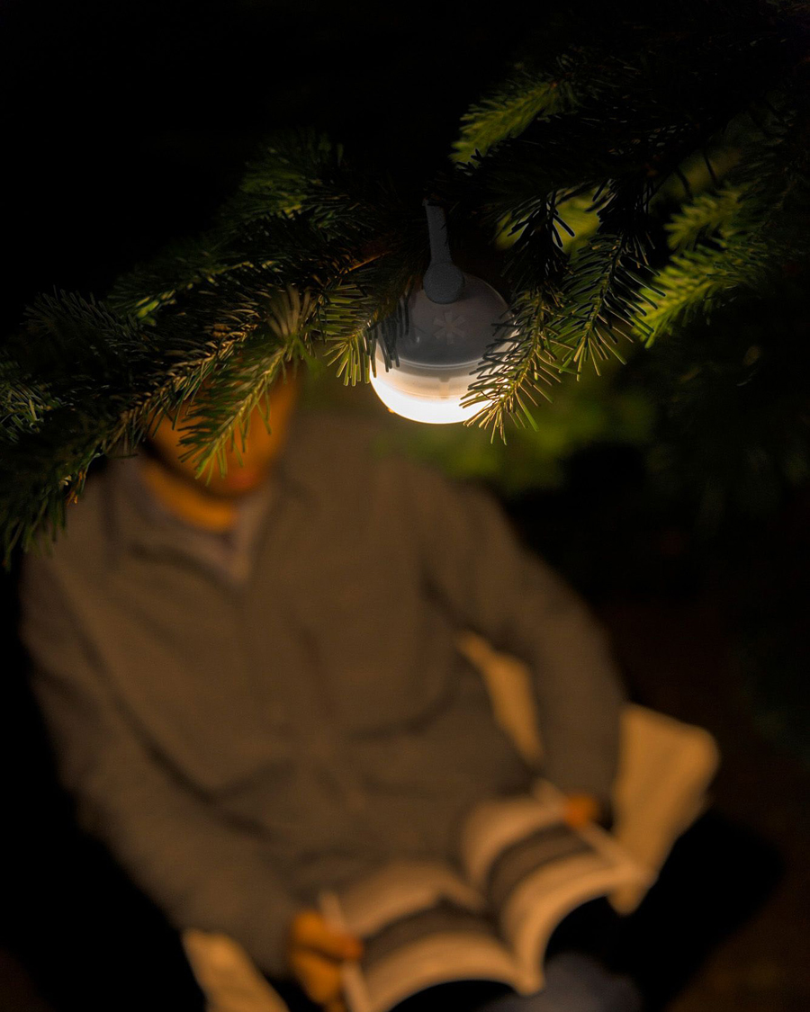 Herr | Campingutrustning | Snow Peak | Mini Hozuki Lantern White