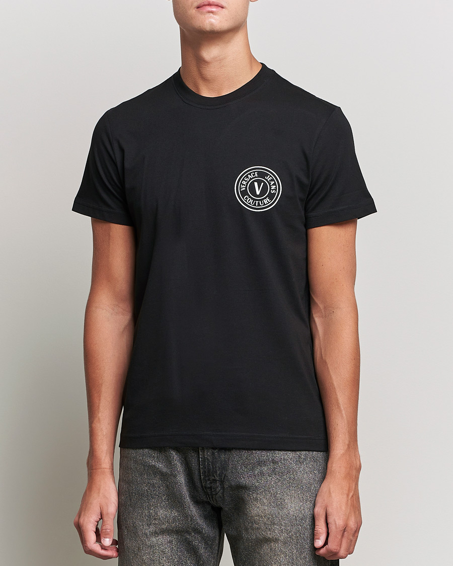 Herr |  | Versace Jeans Couture | V Emblem T-Shirt Black