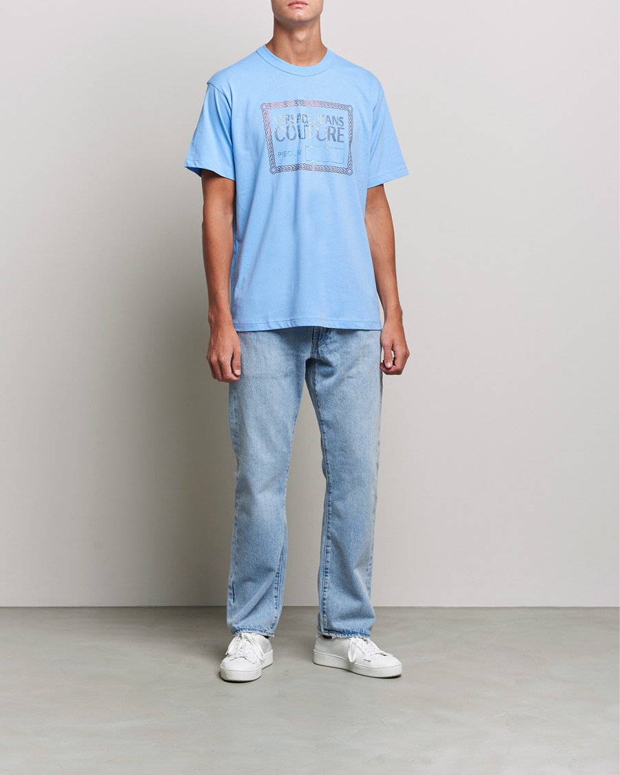 Herr | T-Shirts | Versace Jeans Couture | Piece Nr T-Shirt Sky Blue