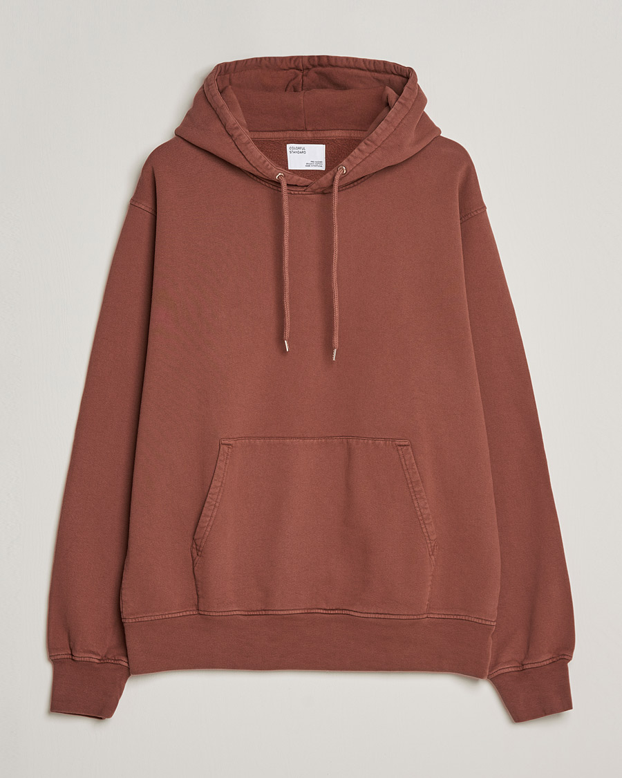 Herr | Tröjor | Colorful Standard | Classic Organic Hood Cinnamon Brown