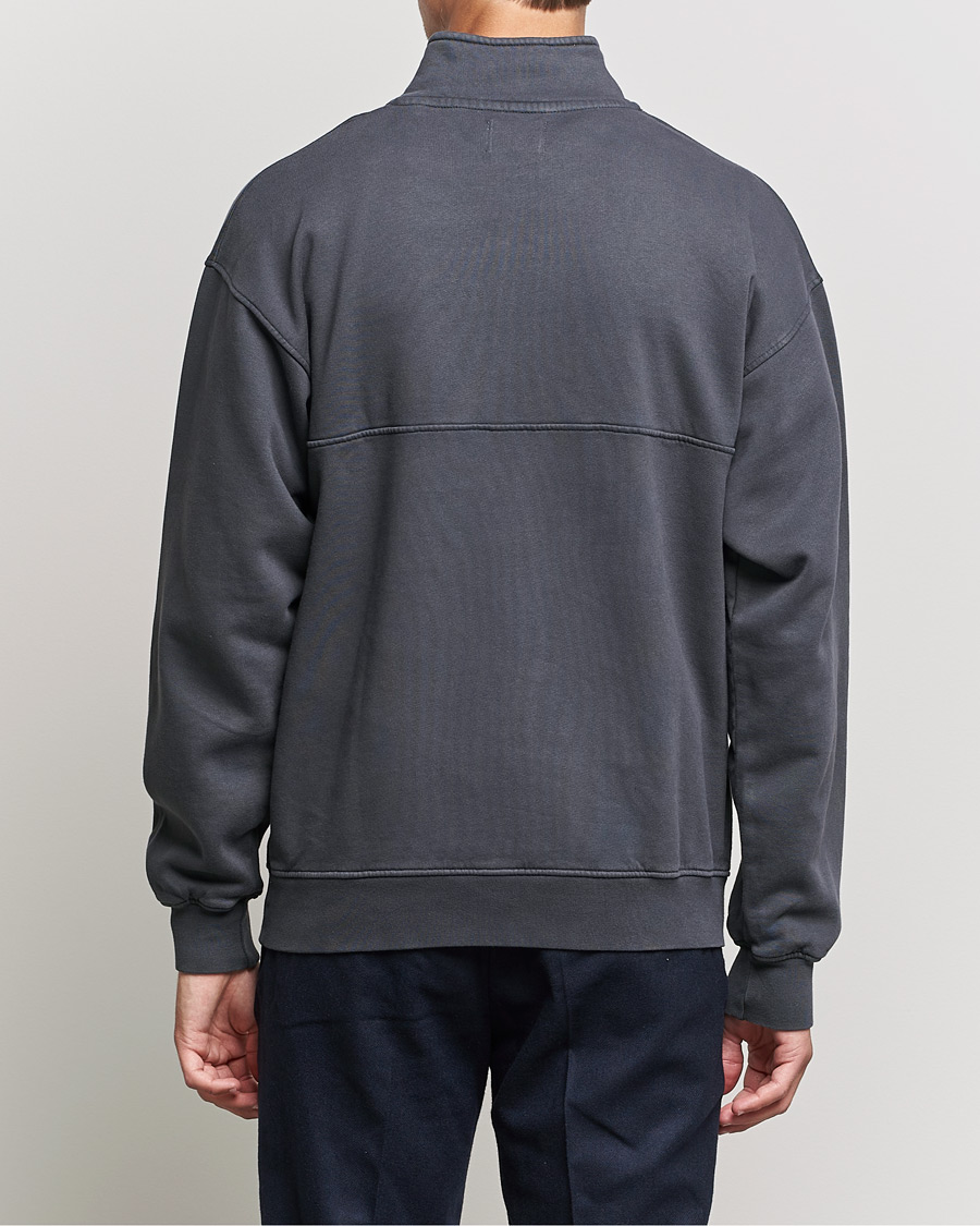 Herr | Tröjor | Colorful Standard | Classic Organic Half-Zip Lava Grey
