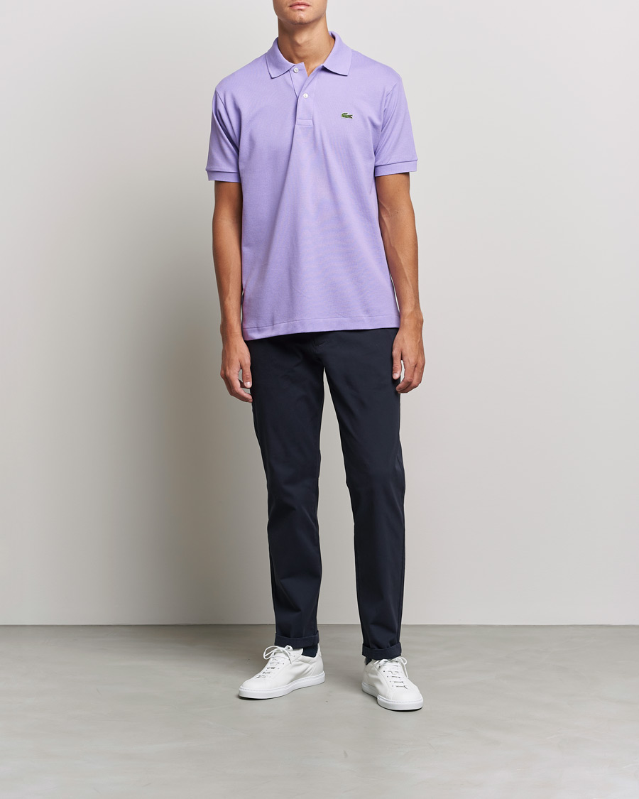 Herr | Pikéer | Lacoste | Original Polo Piké Neva Purple