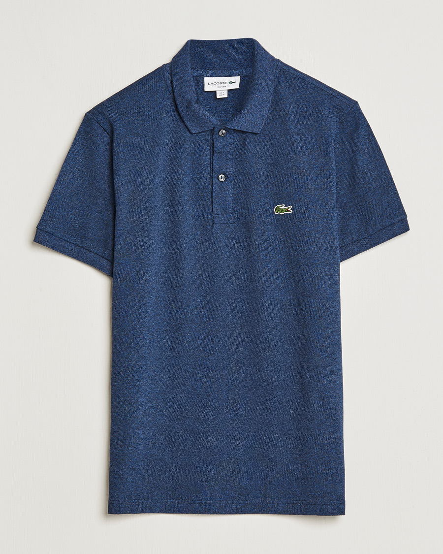 Herr | Pikéer | Lacoste | Slim Fit Polo Piké Dark Indigo Blue