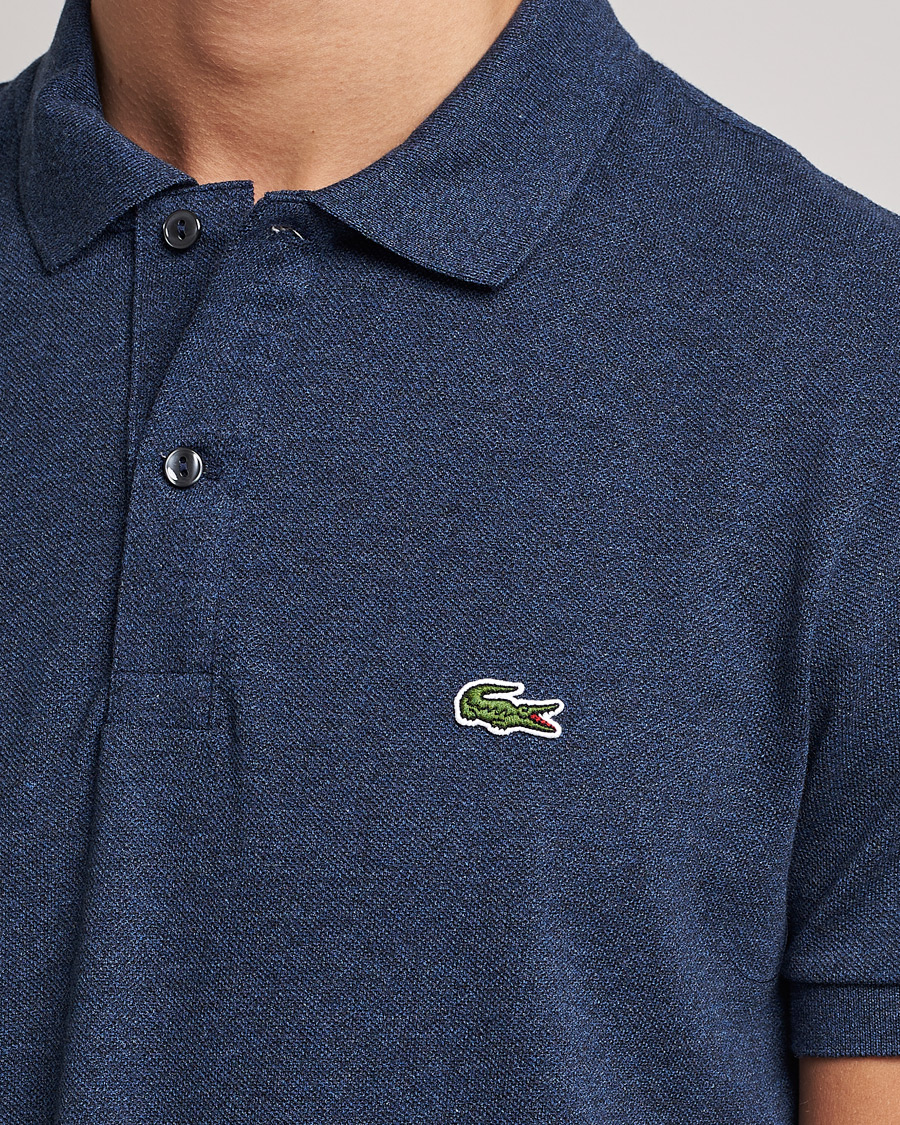 Herr | Pikéer | Lacoste | Slim Fit Polo Piké Dark Indigo Blue