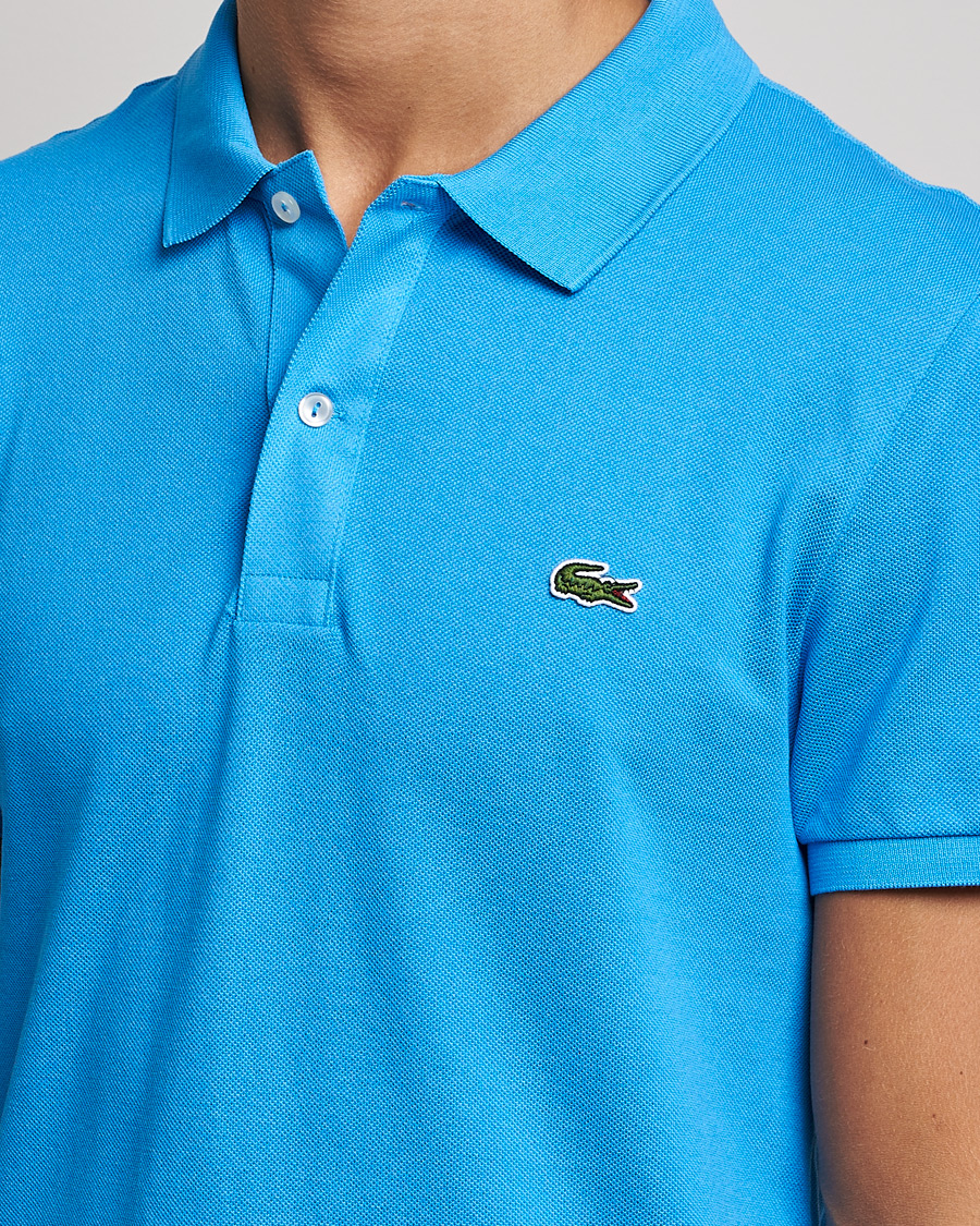 Herr | Pikéer | Lacoste | Slim Fit Polo Piké Argentine Blue