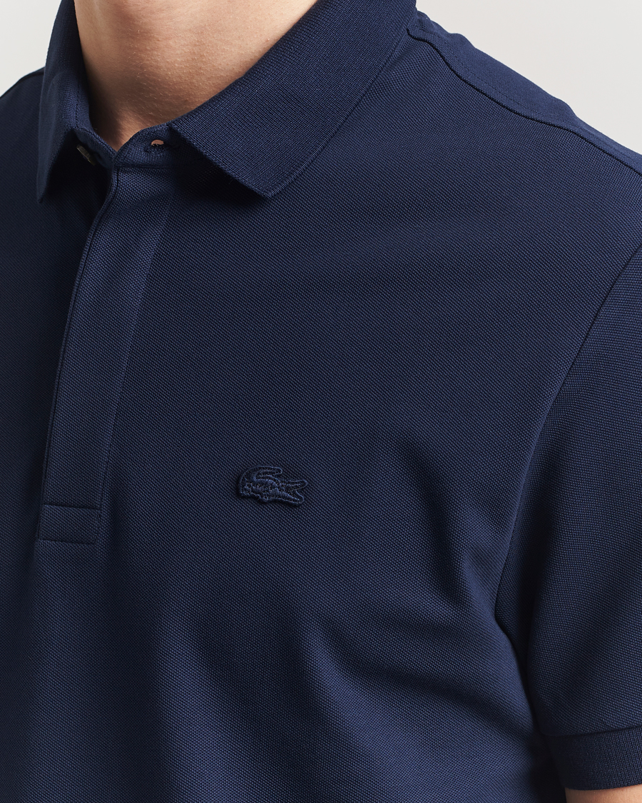 Herr | Pikéer | Lacoste | Paris Polo Piké Navy Blue
