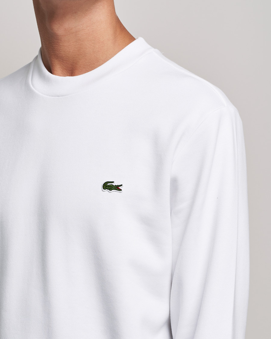 Herr | Tröjor | Lacoste | Crew Neck Sweatshirt White
