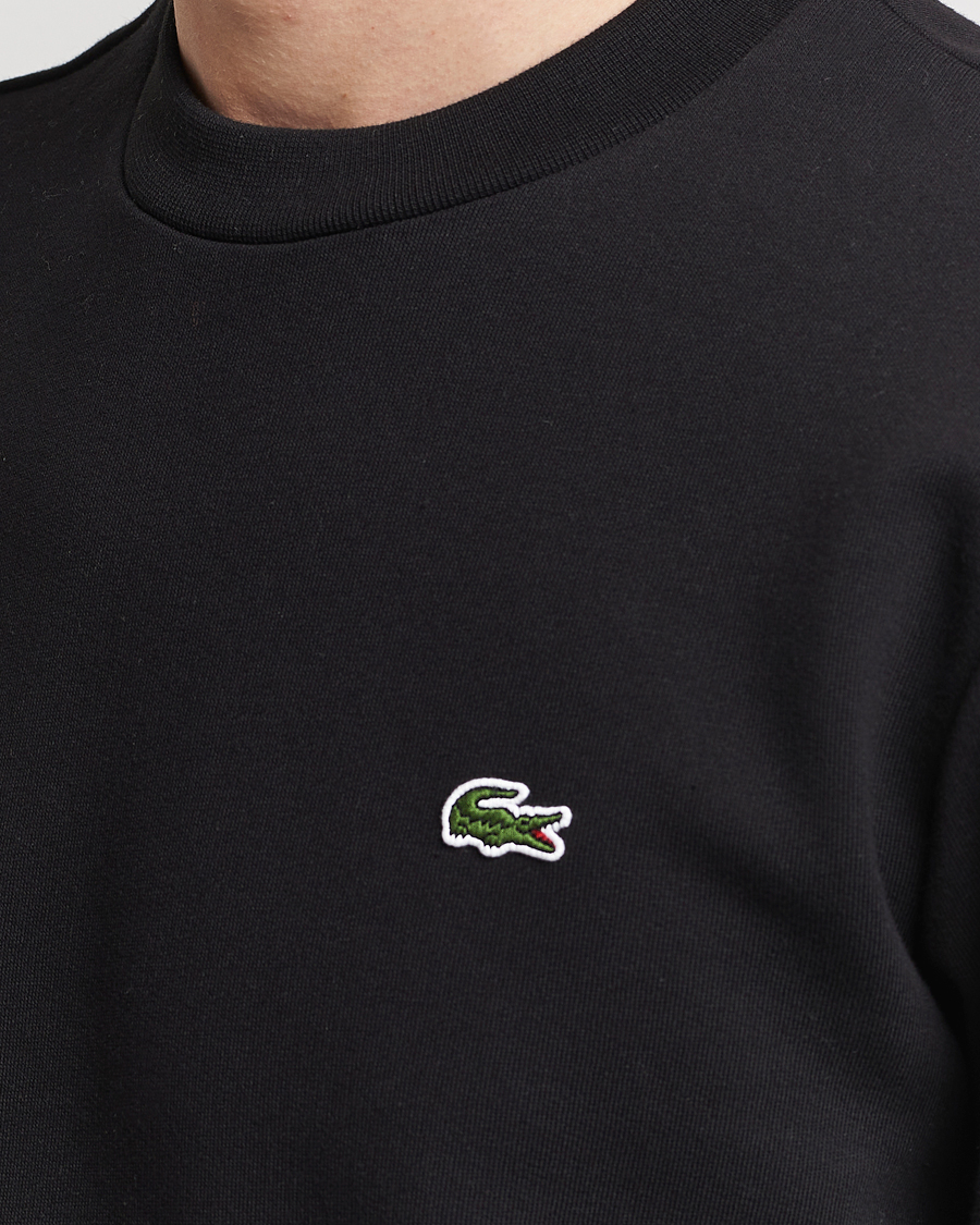 Herr | Tröjor | Lacoste | Crew Neck Sweatshirt Black