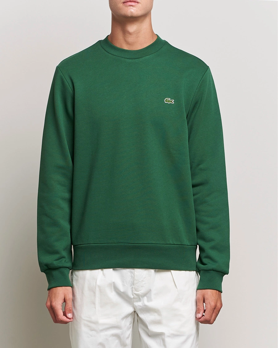 Herr | Sweatshirts | Lacoste | Crew Neck Sweatshirt Green