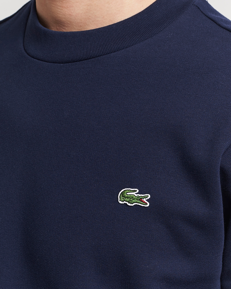 Herr | Tröjor | Lacoste | Crew Neck Sweatshirt Navy Blue