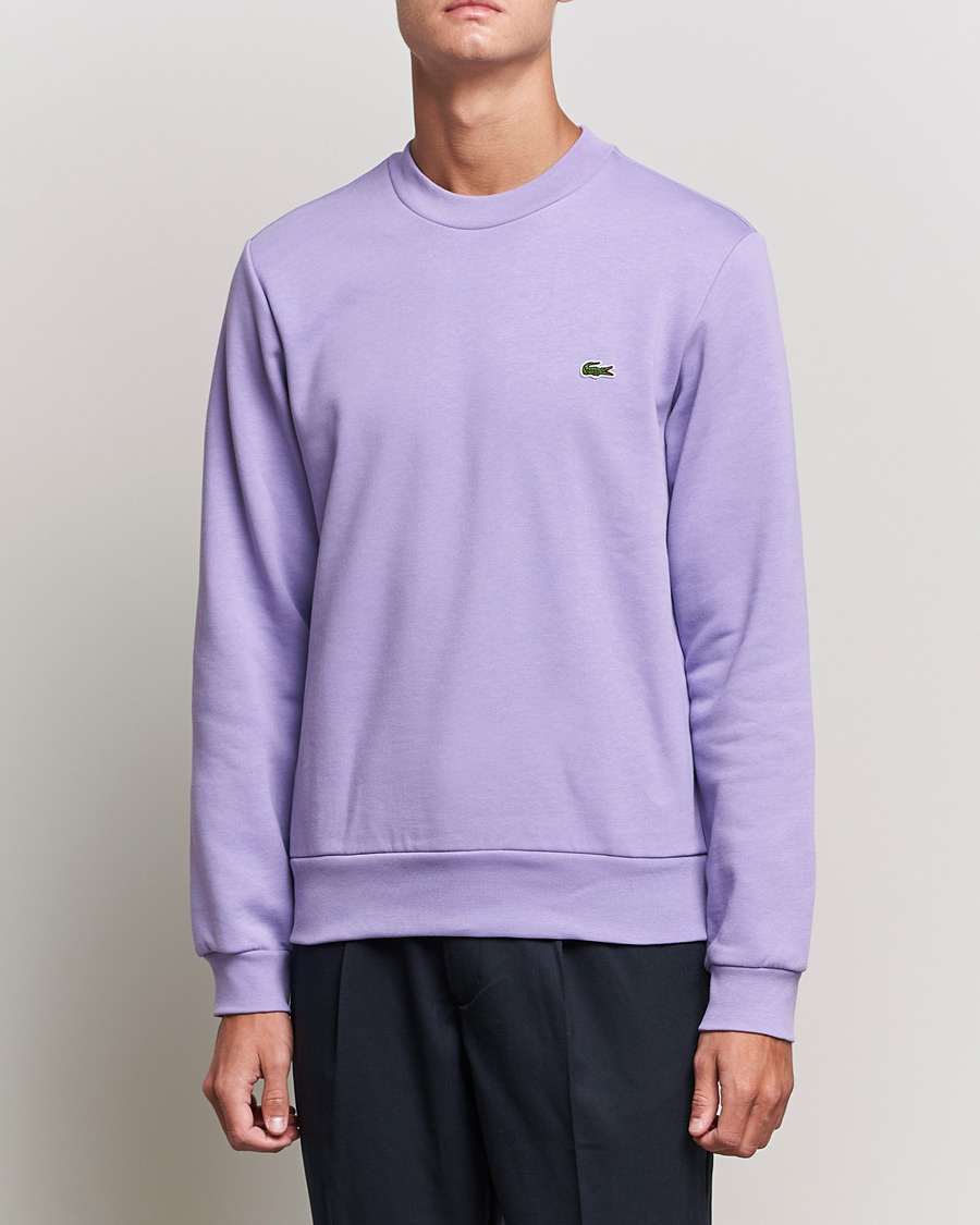 Herr | Tröjor | Lacoste | Crew Neck Sweatshirt Neva Purple