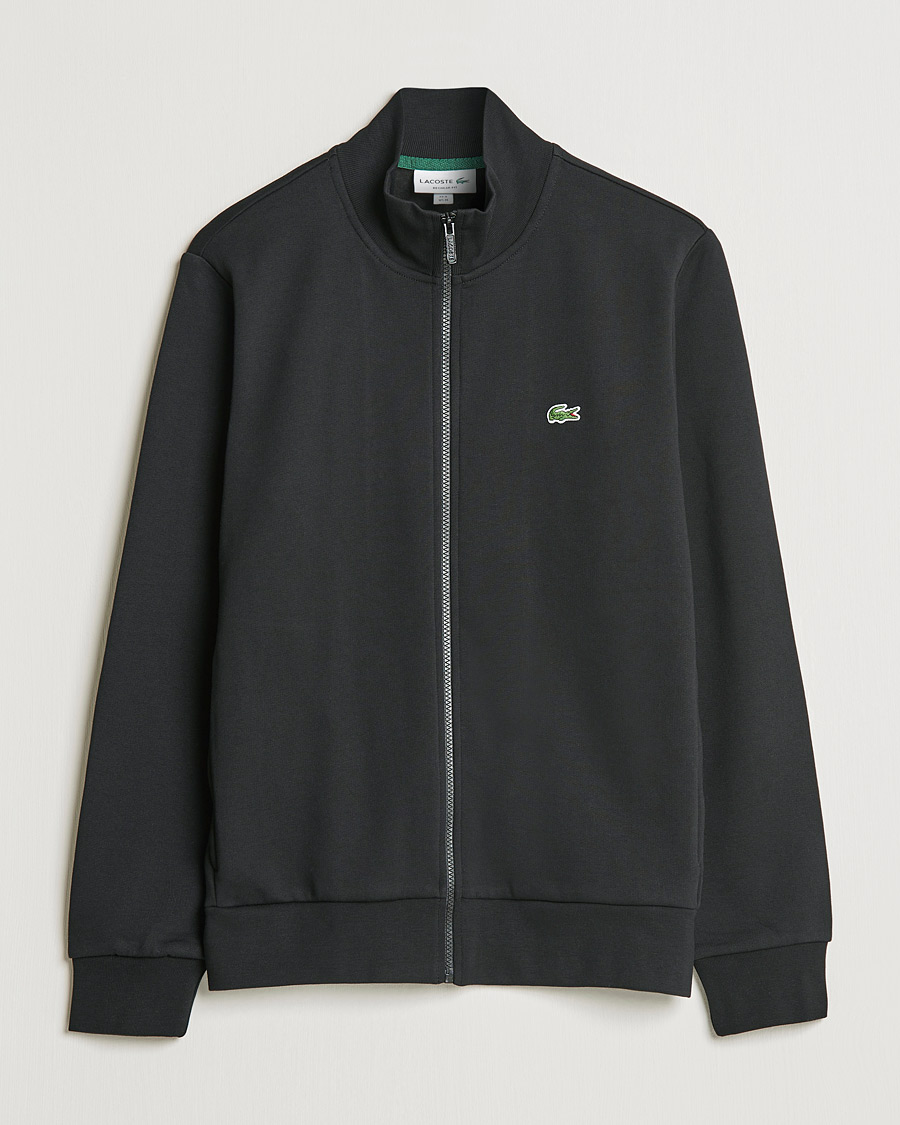Herr | Tröjor | Lacoste | Full Zip Sweater Black