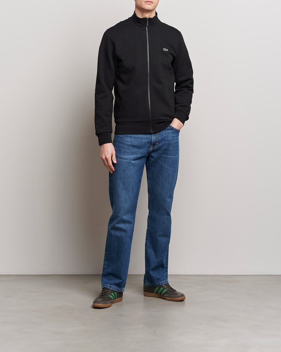 Herr | Tröjor | Lacoste | Full Zip Sweater Black