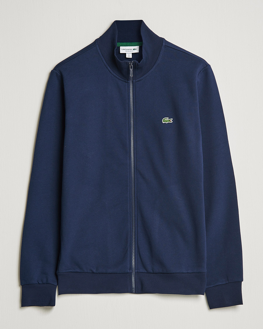 Herr | Tröjor | Lacoste | Full Zip Sweater Navy