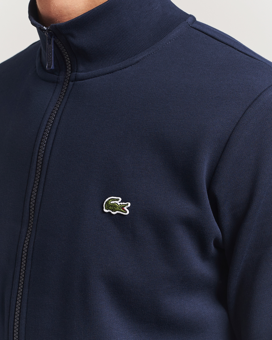 Herr | Tröjor | Lacoste | Full Zip Sweater Navy
