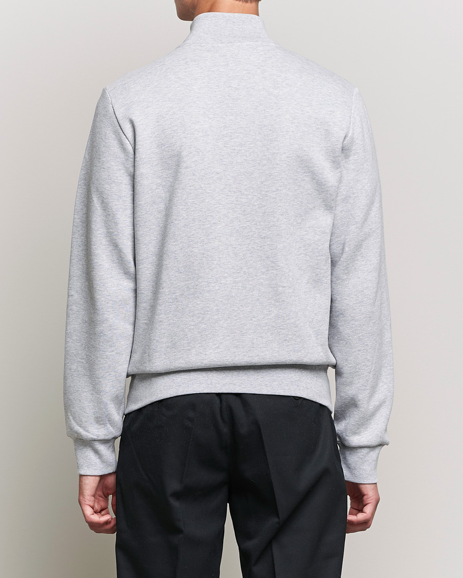 Herr | Tröjor | Lacoste | Full Zip Sweater Silver Chine