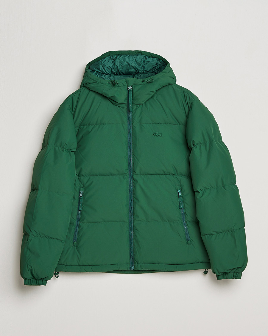 Herr | Jackor | Lacoste | Hooded Lightweight Jacket Green
