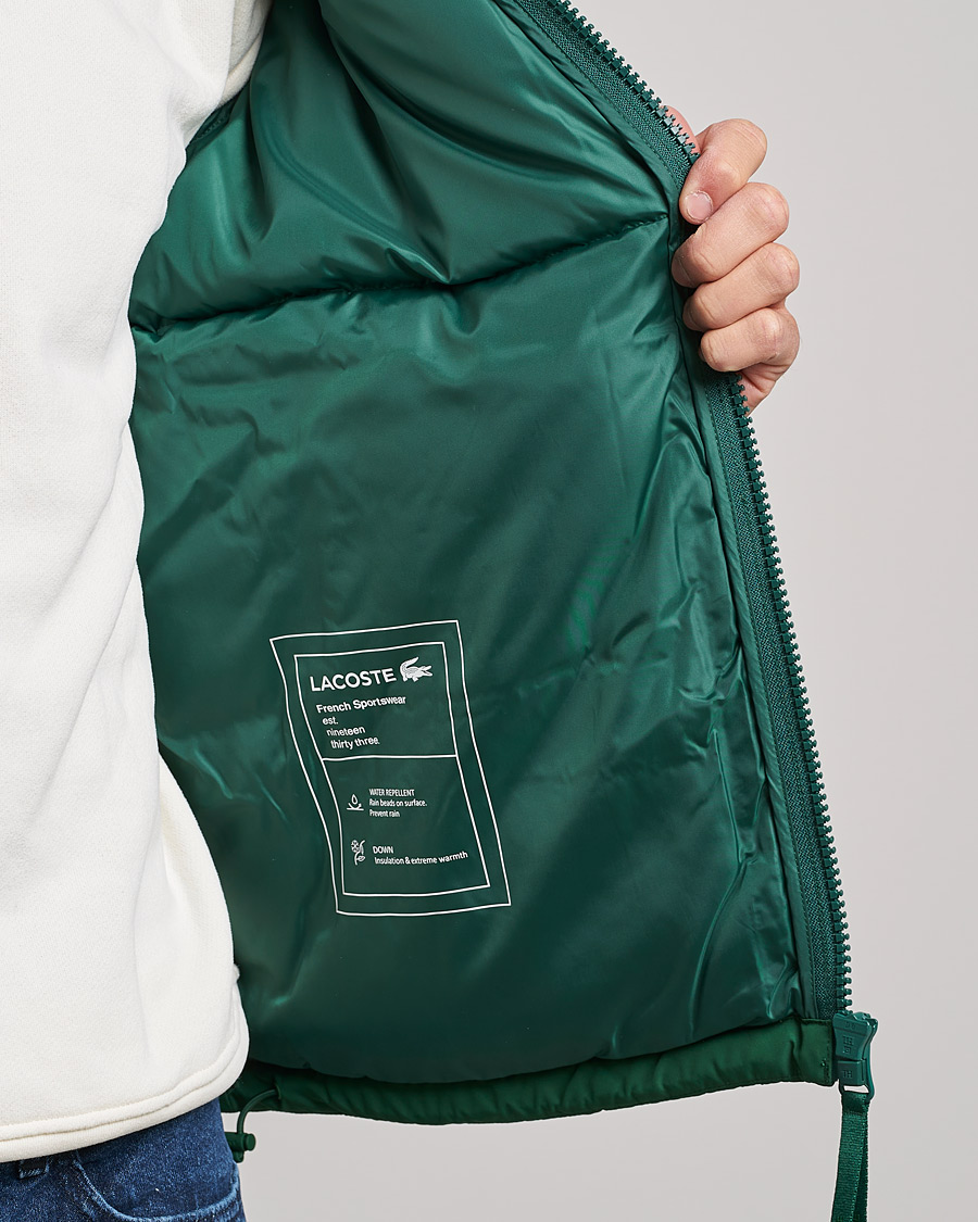 Herr | Jackor | Lacoste | Hooded Lightweight Jacket Green