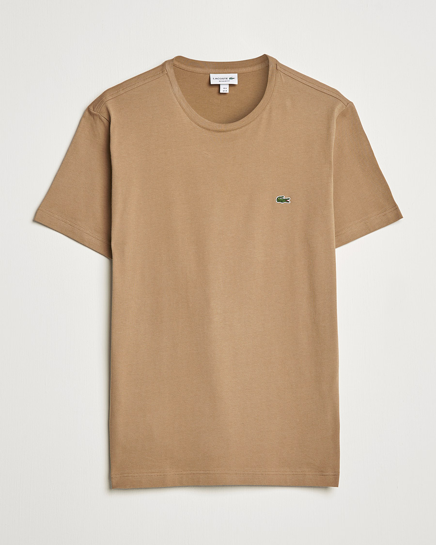 Herr | T-Shirts | Lacoste | Crew Neck Tee Leafy