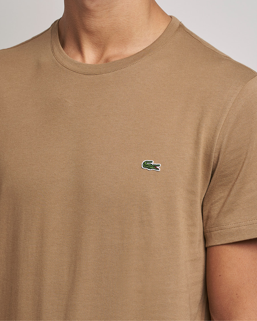 Herr | T-Shirts | Lacoste | Crew Neck Tee Leafy