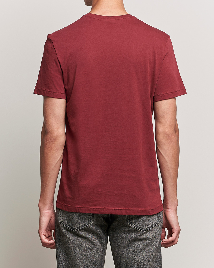 Herr | T-Shirts | Lacoste | Crew Neck Tee Cranberry