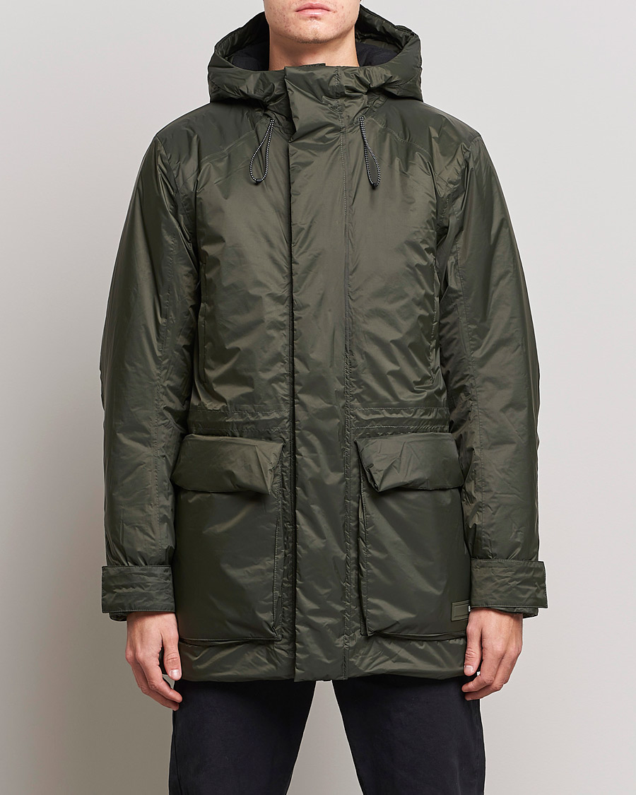 Herr | Jackor | RAINS | Alpine Nylon Parka Green
