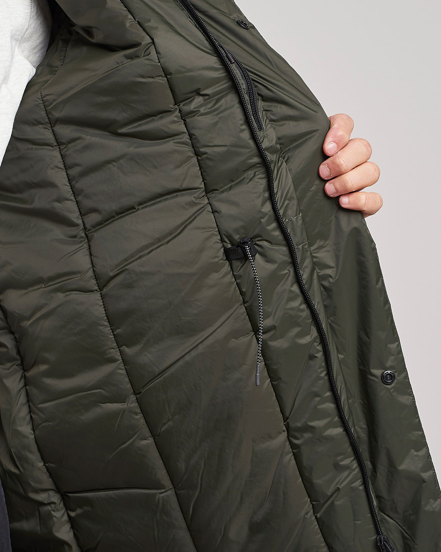 Herr | Jackor | RAINS | Alpine Nylon Parka Green