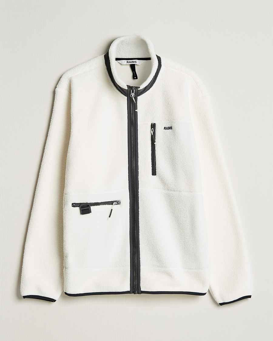 Herr | Tröjor | RAINS | Heavy Fleece Full Zip Jacket Fossil