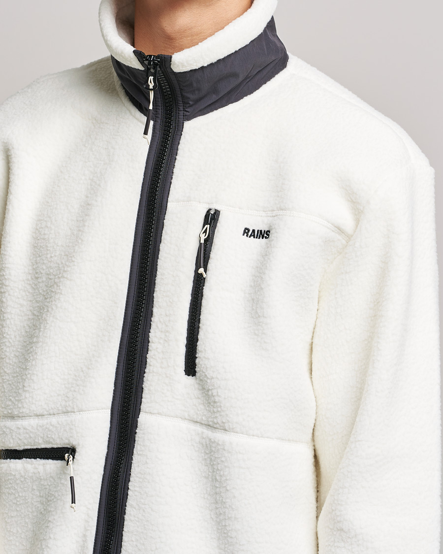 Herr | Tröjor | RAINS | Heavy Fleece Full Zip Jacket Fossil