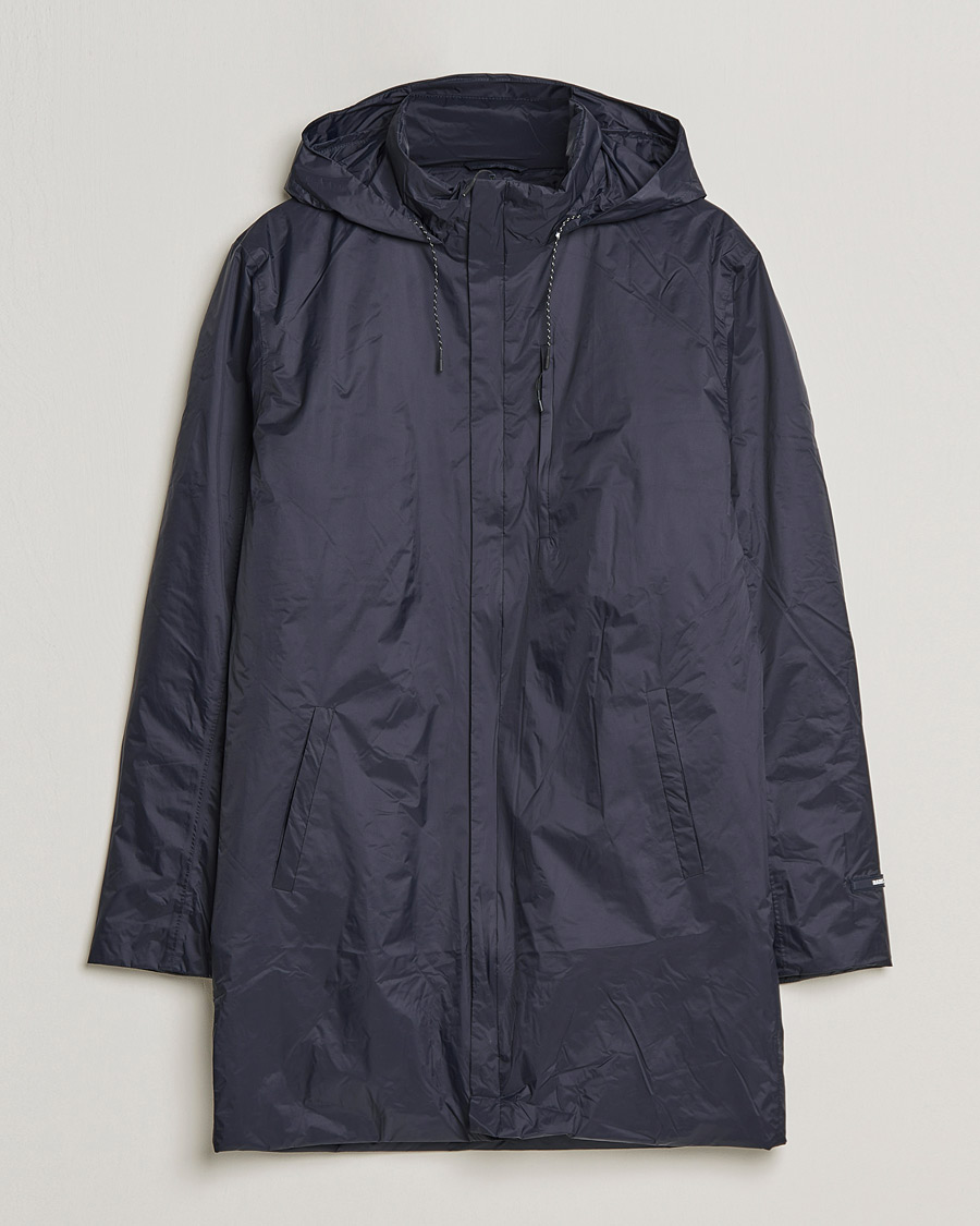 Herr | Jackor | RAINS | Padded Nylon Coat Navy