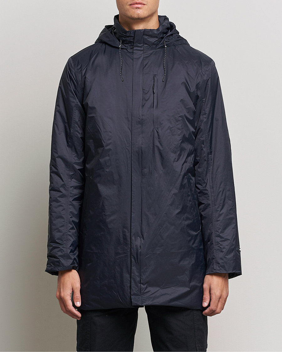 Herr | Jackor | RAINS | Padded Nylon Coat Navy