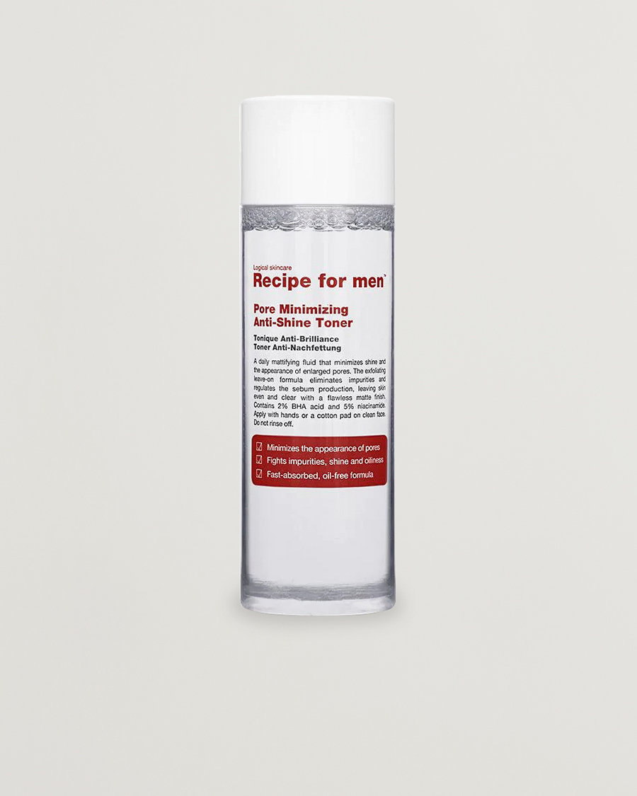 Herr | Hudvård | Recipe for men | Pore Minimizing Anti-Shine Toner 100ml