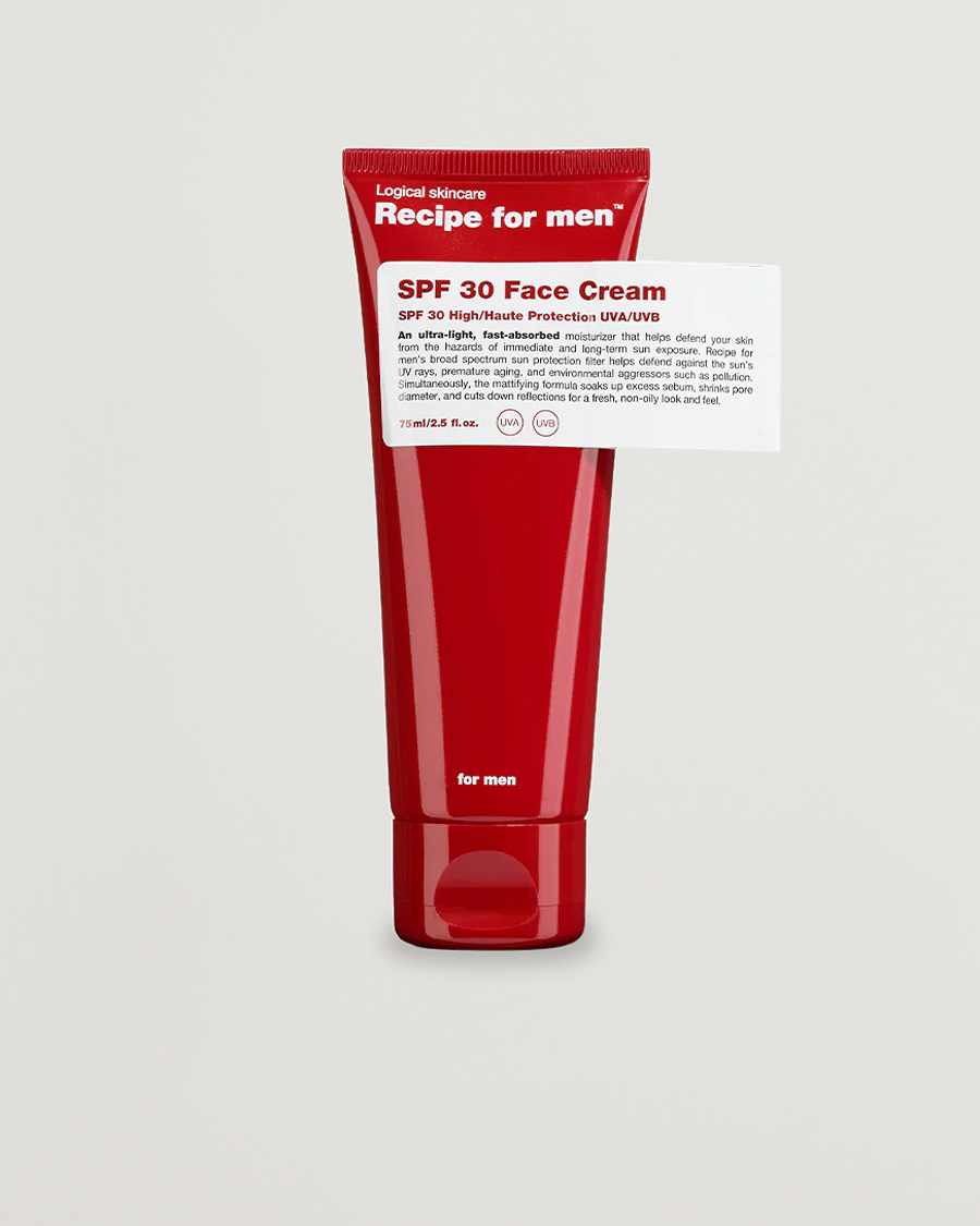 Herr |  | Recipe for men | SPF 30 Face Cream 75ml 