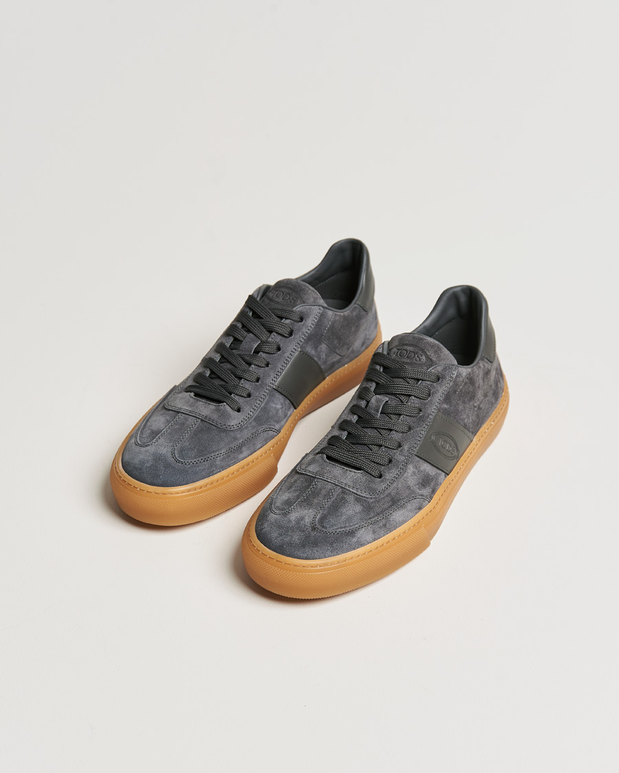 Herr | Låga sneakers | Tod's | Casetta Sneakers Dark Grey Suede