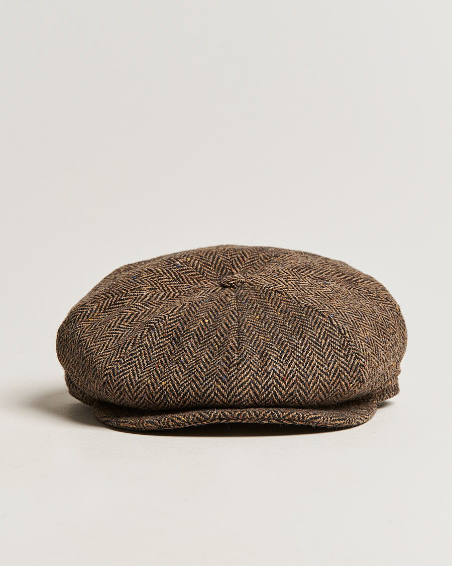 Herr | Lock & Co Hatters Tremelo Wool Cap Black Beige | Lock & Co Hatters | Tremelo Wool Cap Black Beige