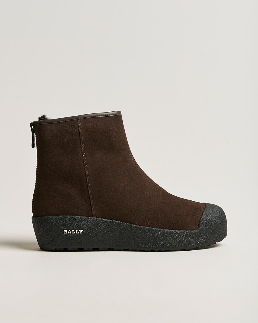 Herr | Bally Guard II M Curling Boot Coffee | Bally | Guard II M Curling Boot Coffee