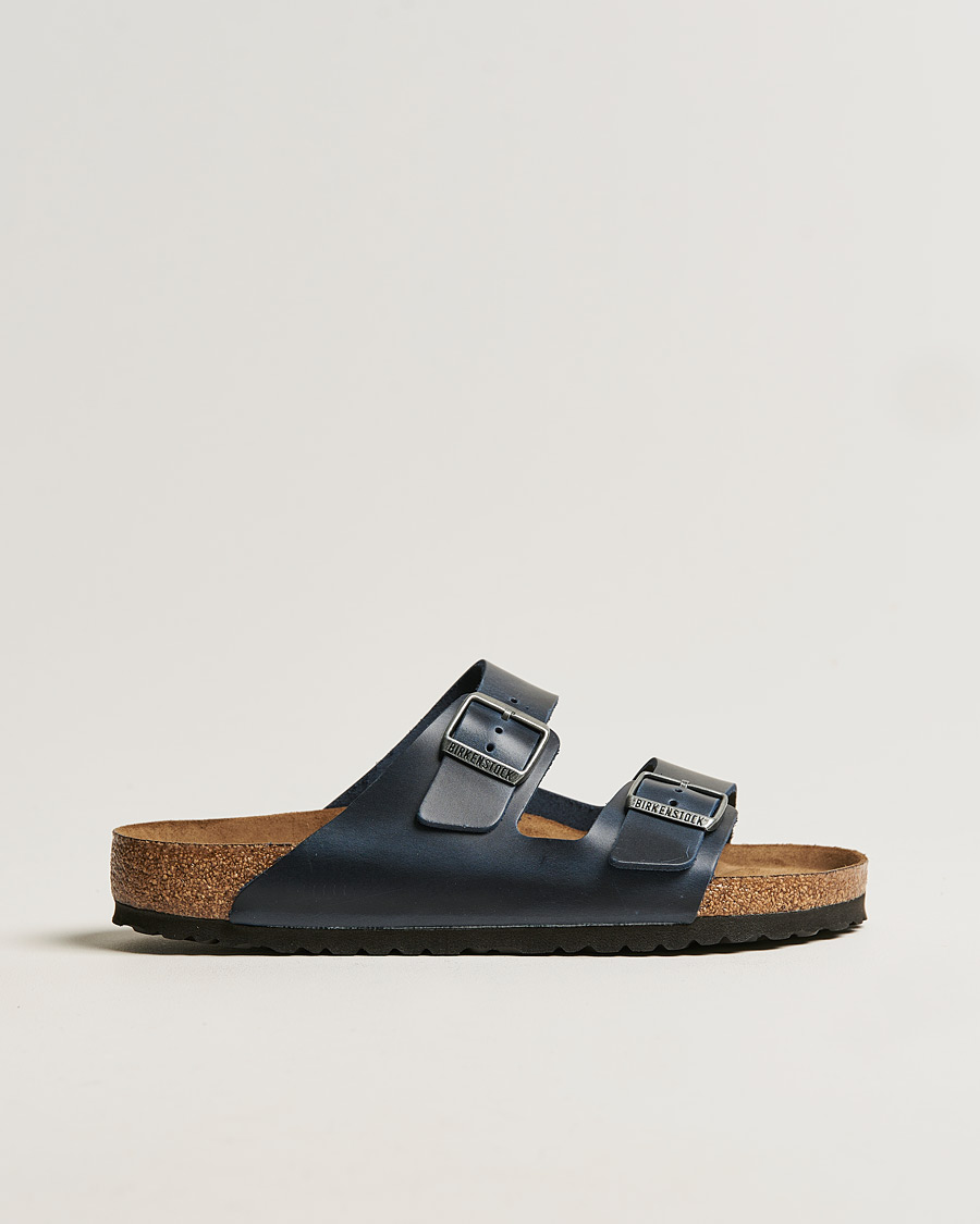 Herr | BIRKENSTOCK Arizona Soft Footbed Blue Oiled Leather | BIRKENSTOCK | Arizona Soft Footbed Blue Oiled Leather