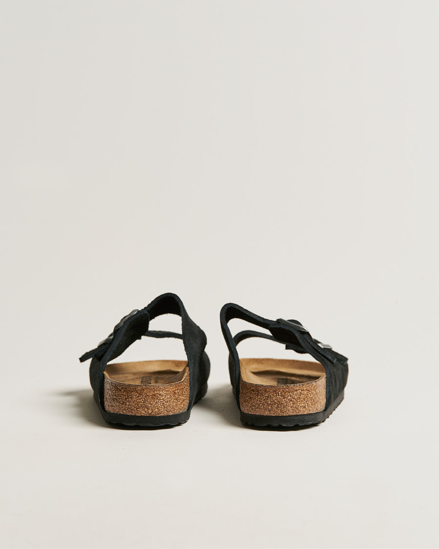 Herr | Sandaler & Tofflor | BIRKENSTOCK | Arizona Classic Footbed Desert Black Nubuck
