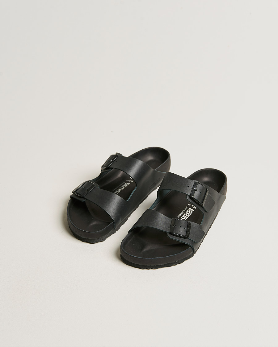 Herr | Sandaler & Tofflor | BIRKENSTOCK | Arizona Exquisite Classic Footbed Black Natural Leather